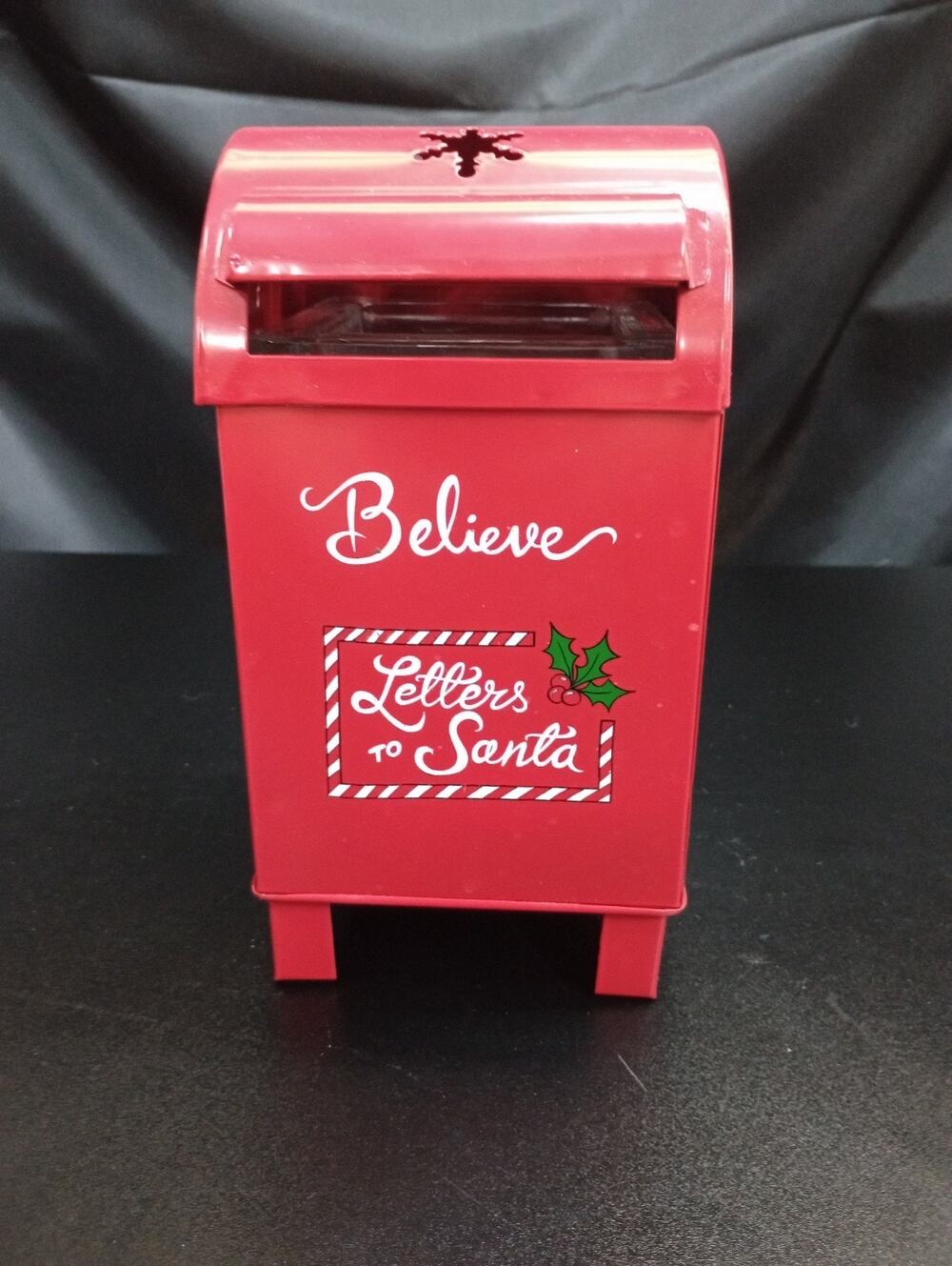 Scentsy Christmas Letters To Santa Wax Warmer Metal Mailbox Retired w/Box Metal